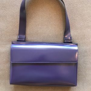 ON TREND❤️Royal Purple Tod’s baguette purse